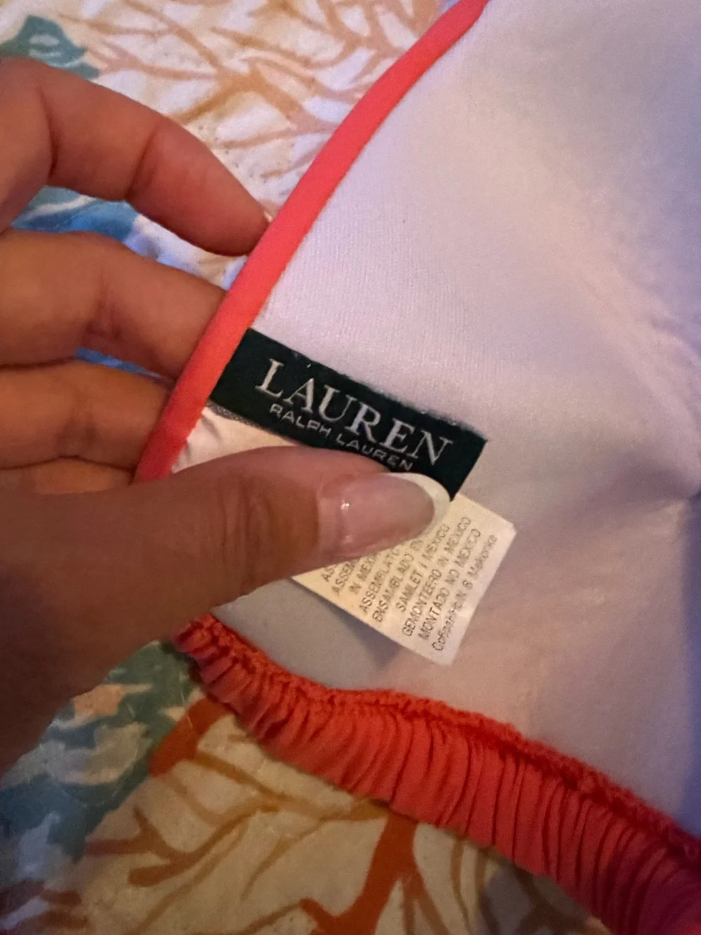Ralph Lauren Triangle Bikini Top